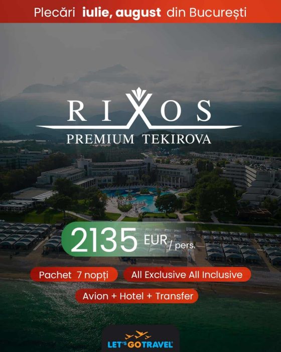 Rixos Premium Tekirova Oferta